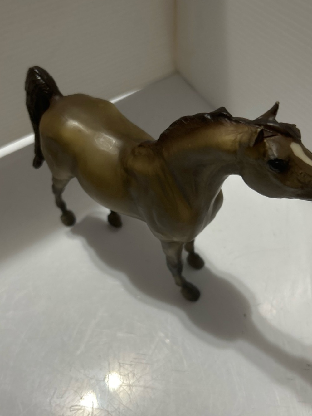 Breyer Brown and Dark Brown Horse Figurine
